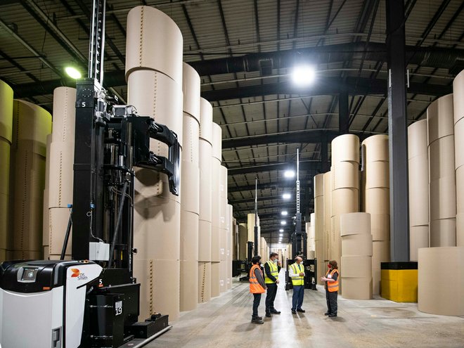 DS Smith invests in robot workforce at UK’s largest paper mill